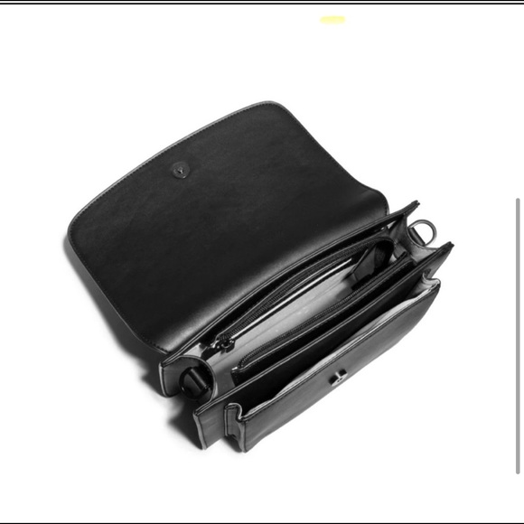 NWT Vegan PIXIE MOOD Zoe Crossbody Black Purse - Picture 4 of 5